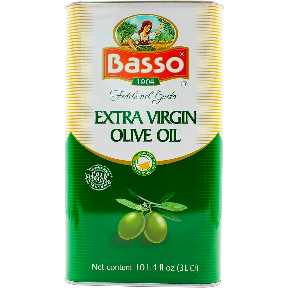 Basso Aceite Extra Virgen Square Tin 3l